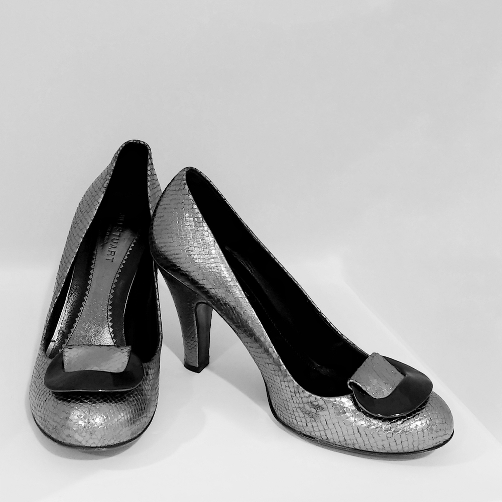 Jill Stuart Metallic Pumps Sz 9.5